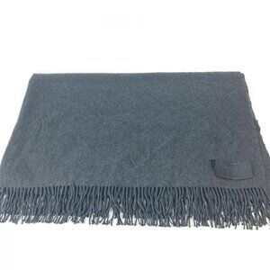 Dior 11C0005A0458 Large scarf with logo Fringe Interior Blanket Throw blanket